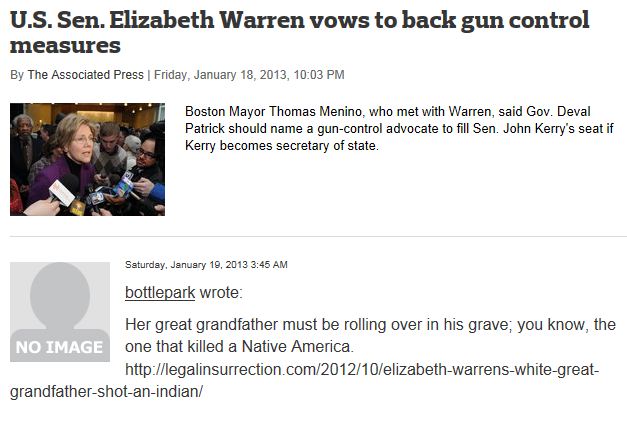 MassLive Comment Warren Gun Control