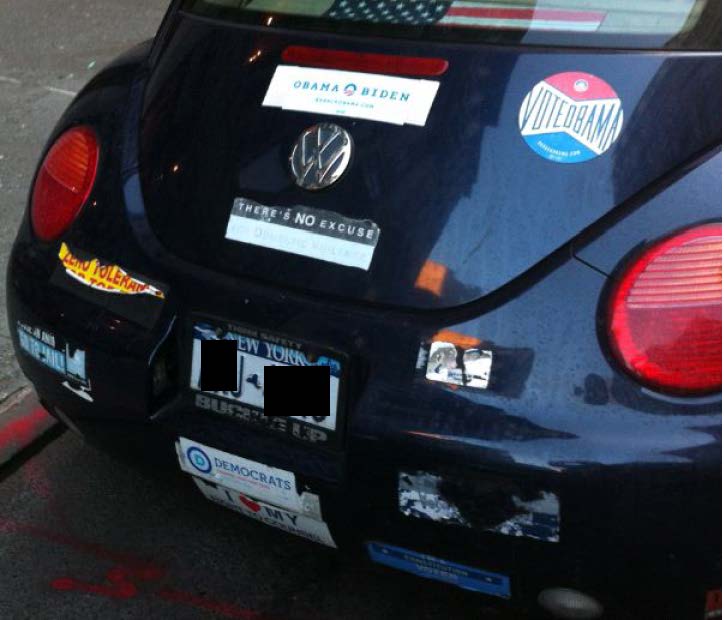 Bumper Sticker - Manhattan - Bug Back