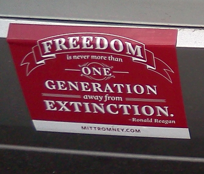 Bumper Sticker - Charlottesville VA - One Generation