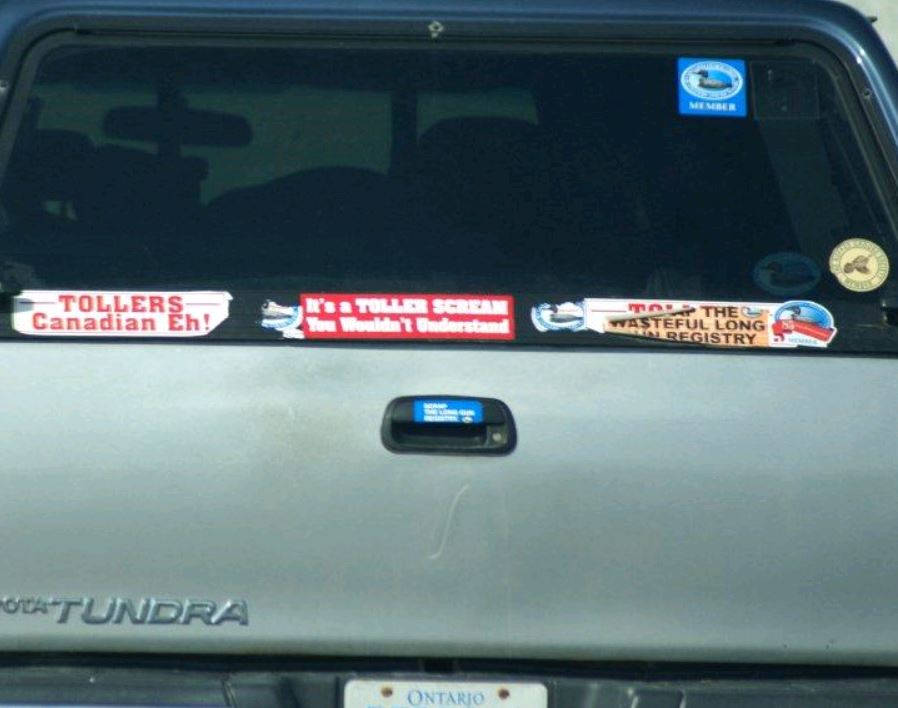 Bumper Stickers Canadian Tollers