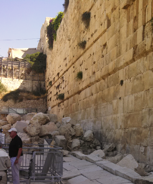 Western Wall Fallen Stones