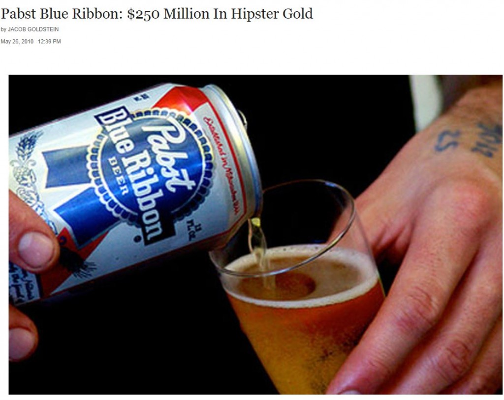 Pabst Blue Ribbon Sale