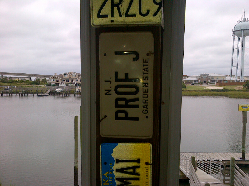 Bumper Sticker -  Holden Beach NC - Prof J and more