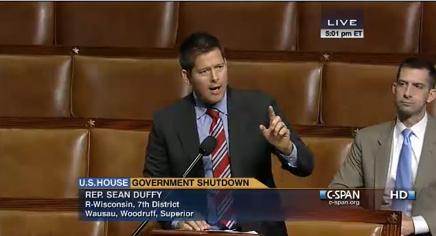 (Sean Duffy ripping into Democrats clapping to deny WIC funding)