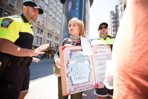 Anti Israel protester who attacked Chloe Valdary Boston July 11 2014