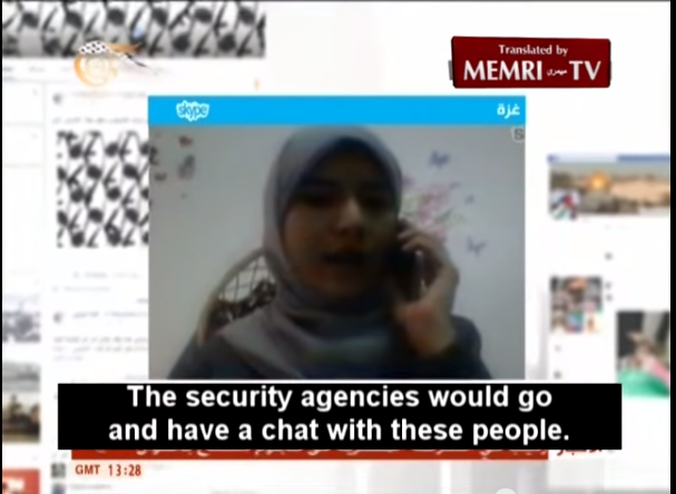 Hamas Spokeswoman Intimidate Reporters Gaza
