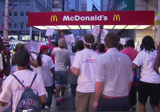 Fast Food | Strike | Minimum Wage | Unions | McDonald's