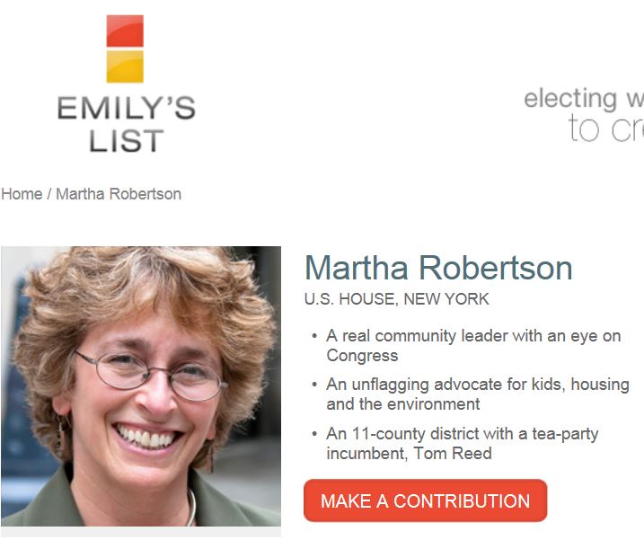 Martha Robertson Emily's List