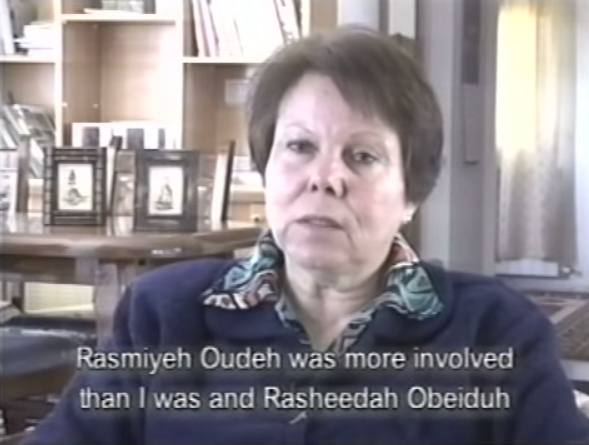 Women in Struggle Video Rasmiyeh Oudeh more involved