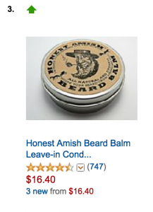 Honest Amish Beard Conditioner