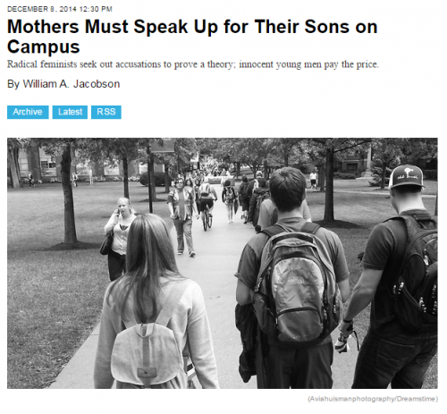 Natoinal Review Mothers Must Speak Up for Their Sons On Campus