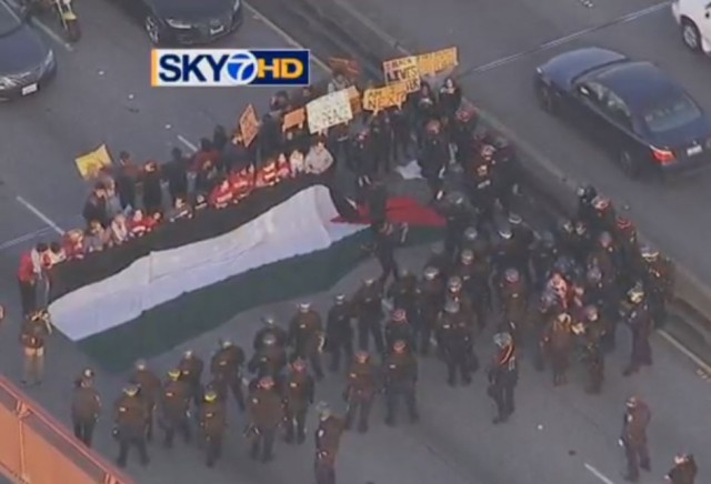 http://kron4.com/2015/01/19/protesters-block-westbound-lanes-on-san-mateo-bridge/