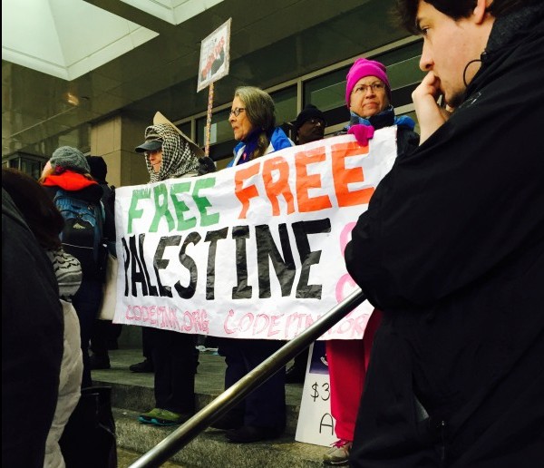 Shut Down AIPAC 2015 Free Free Palestine