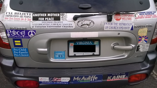 Bumper Sticker - U. VA - Execute Corporations