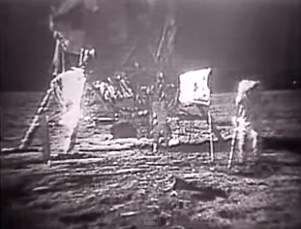 Apollo 11 Moon Landing and Walk