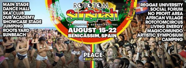 Spanish Reggae Festival Rototom Facebook Page Banner