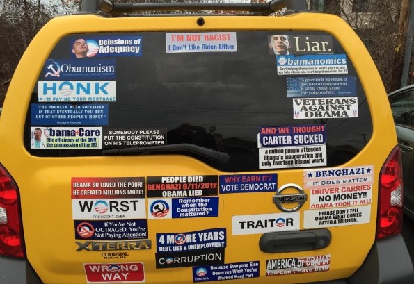 Bumper Stickers - Massachusetts - Anti Obama
