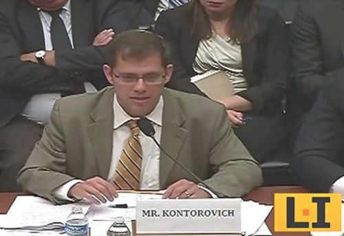 Eugene Kontorovich, House Hearing