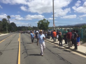 Sanders Vista Crowd