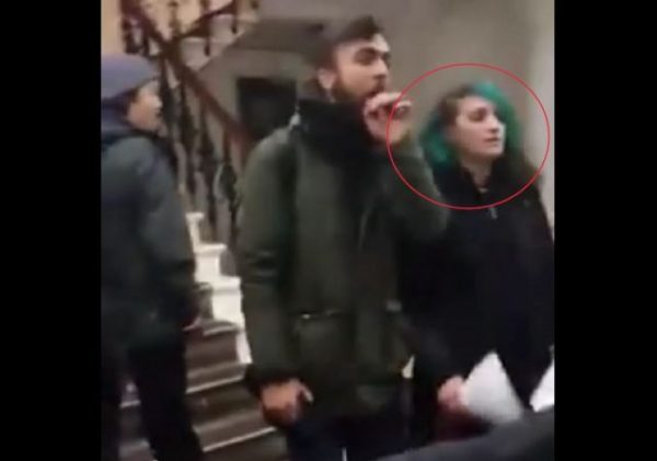 Kings College Anti Israel Attack Ivana Bevilaqua highlighted