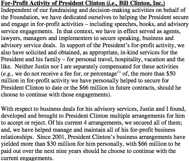 Bill Clinton Inc