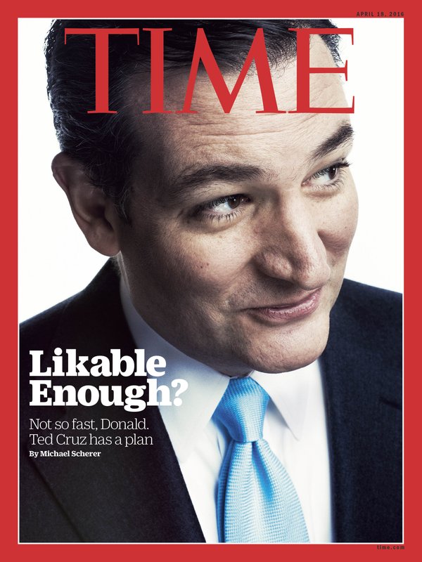 Time Magazine Cover Ted Cruz Likable Enough