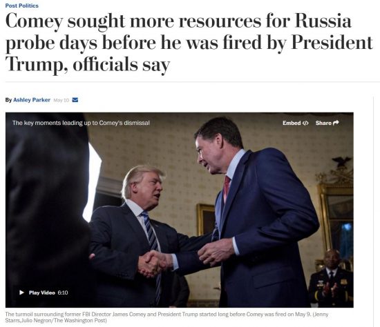 https://www.washingtonpost.com/news/post-politics/wp/2017/05/10/comey-sought-more-money-for-russia-probe-days-before-he-was-fired-officials-say/?utm_term=.3991def7c229