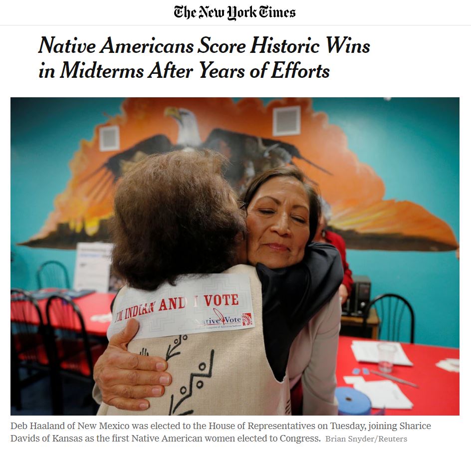 https://www.nytimes.com/2018/11/07/us/elections/native-americans-congress-haaland-davids.html
