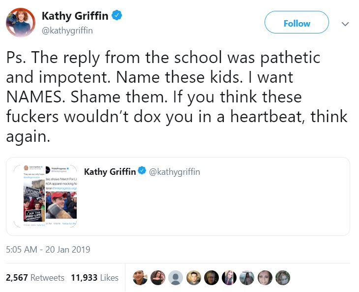 https://twitter.com/kathygriffin/status/1086927762634399744