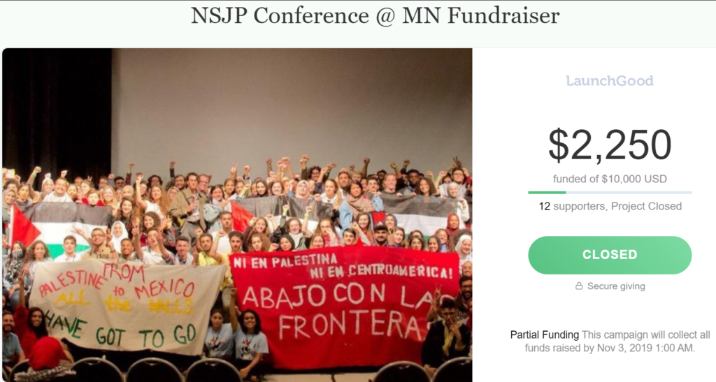 https://www.launchgood.com/campaign/nsjp_conference__mn_fundraiser?fbclid=IwAR3zB_Oa98vQBGhrJidtazQDgBLCIkEFZrg43uRqZVyCYS_uOa9acsuDfso#!/