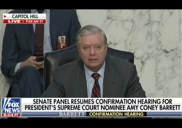 Graham Kicks Off Barrett Hearing With Takedown of Obamacare