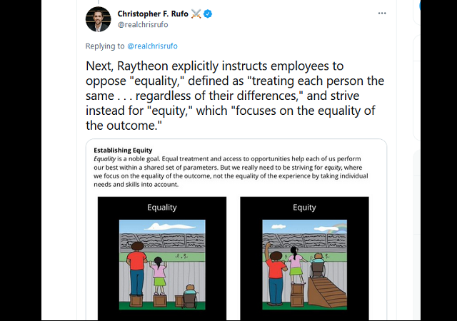 Whole-Rufo-tweet_Ratheon-CRT-training-materials_equality-vs-equity.png