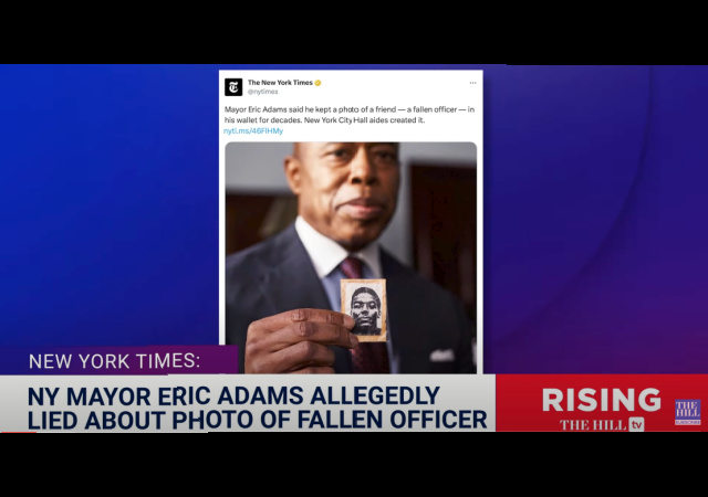 Eric Adams Fake Photo