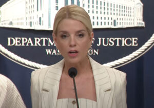 DOJ Paralegal Fired by Pam Bondi for Allegedly Flipping Off National Guard